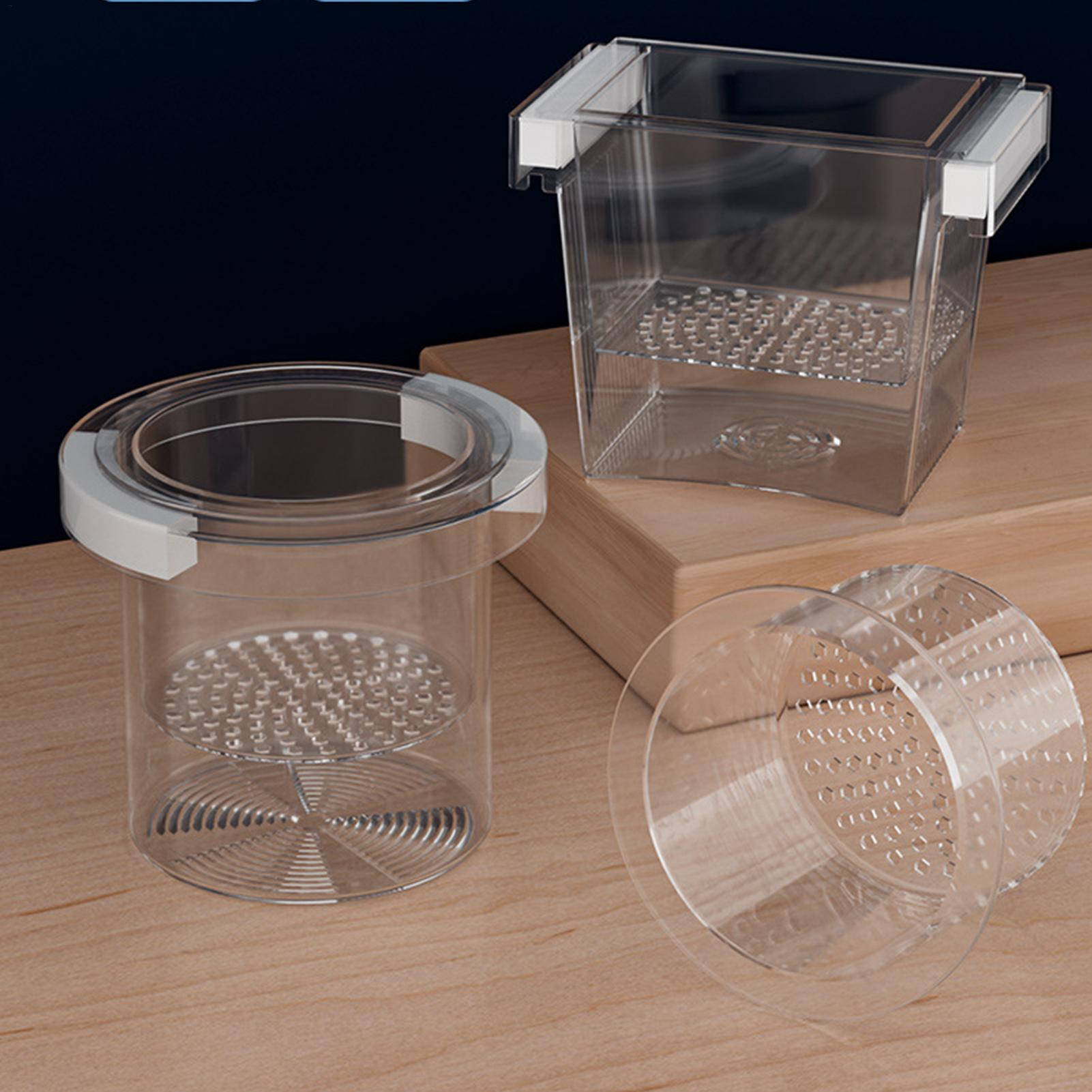 Betta Fish Tank - Drijvende viskweek isolatiebox aquarium kweekbak voederbak