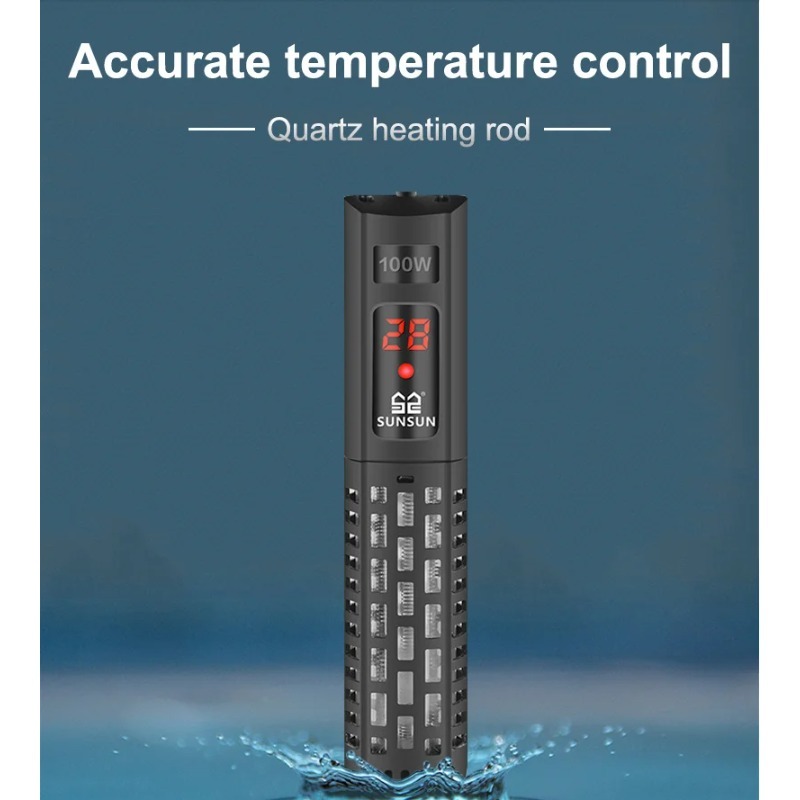 Fish Tank Heater - Aquarium onderwaterverwarmer Aquarium LCD-display Digitaal verstelbare