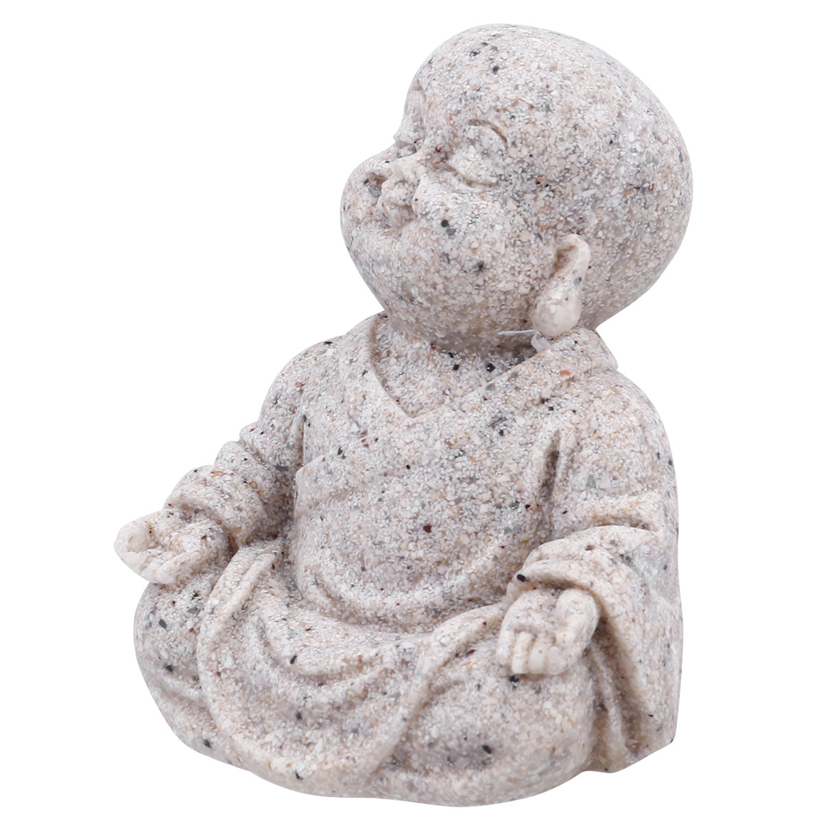Aquarium Decor - Maitreya Boeddhabeeld Zandsteen Hars Aquarium Ornament