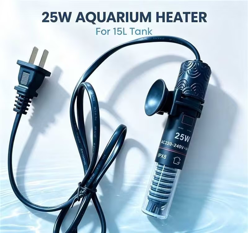 Fish Tank Heater - Aquariumverwarmingsstaaf voor kleine viskommen, constante temperatuur