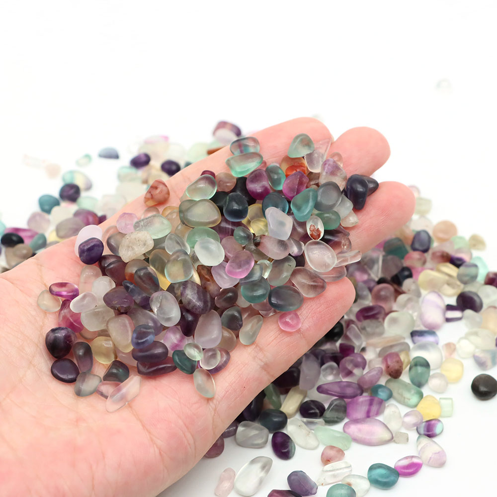Fish Tank Gravel - Natuurlijke stenen grind kristal chip kwarts