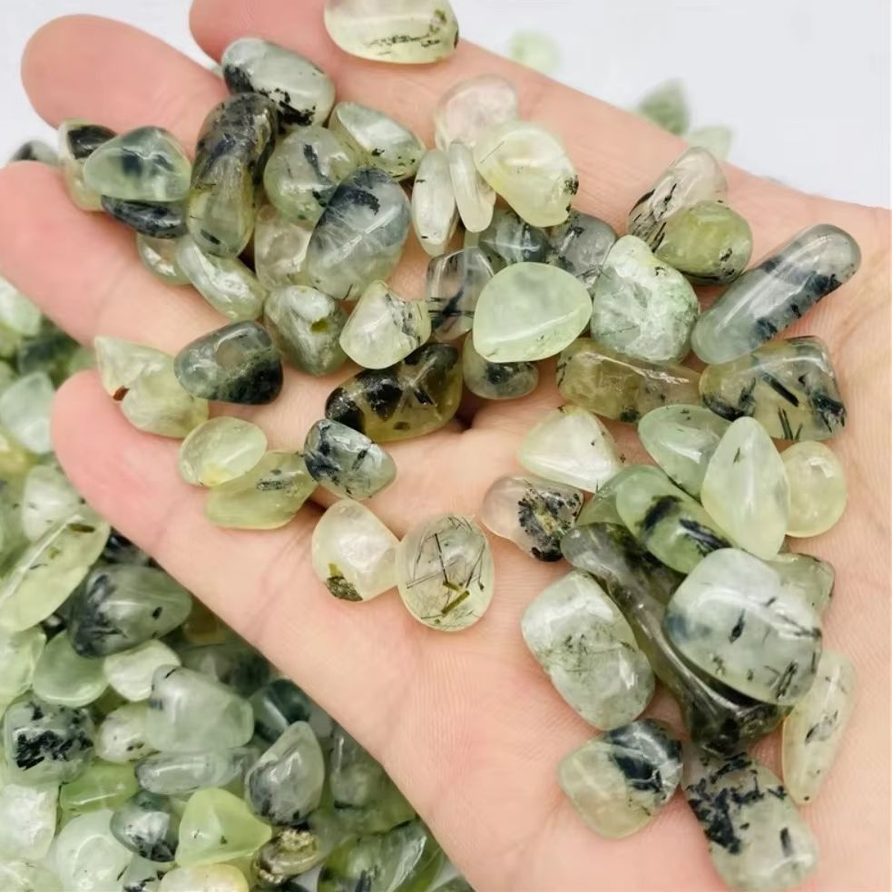 Fish Tank Gravel - Natuurlijke stenen Chiltoniet grind Groene Prehniet