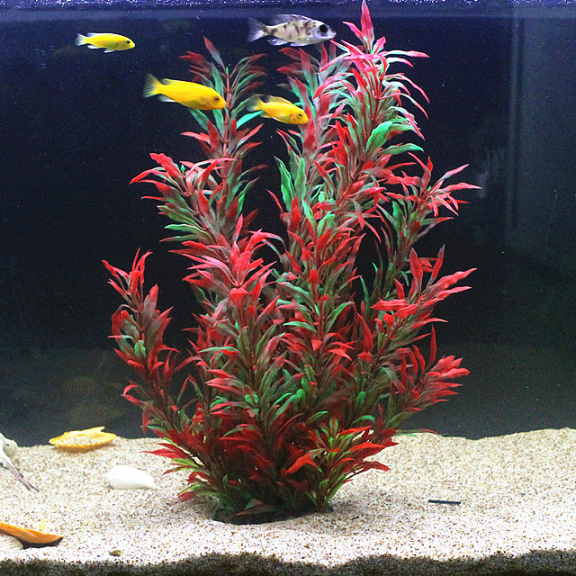 Fish Aquarium Home - 50CM Kunstmatige Aquarium Zeldzame Planten Aquarium