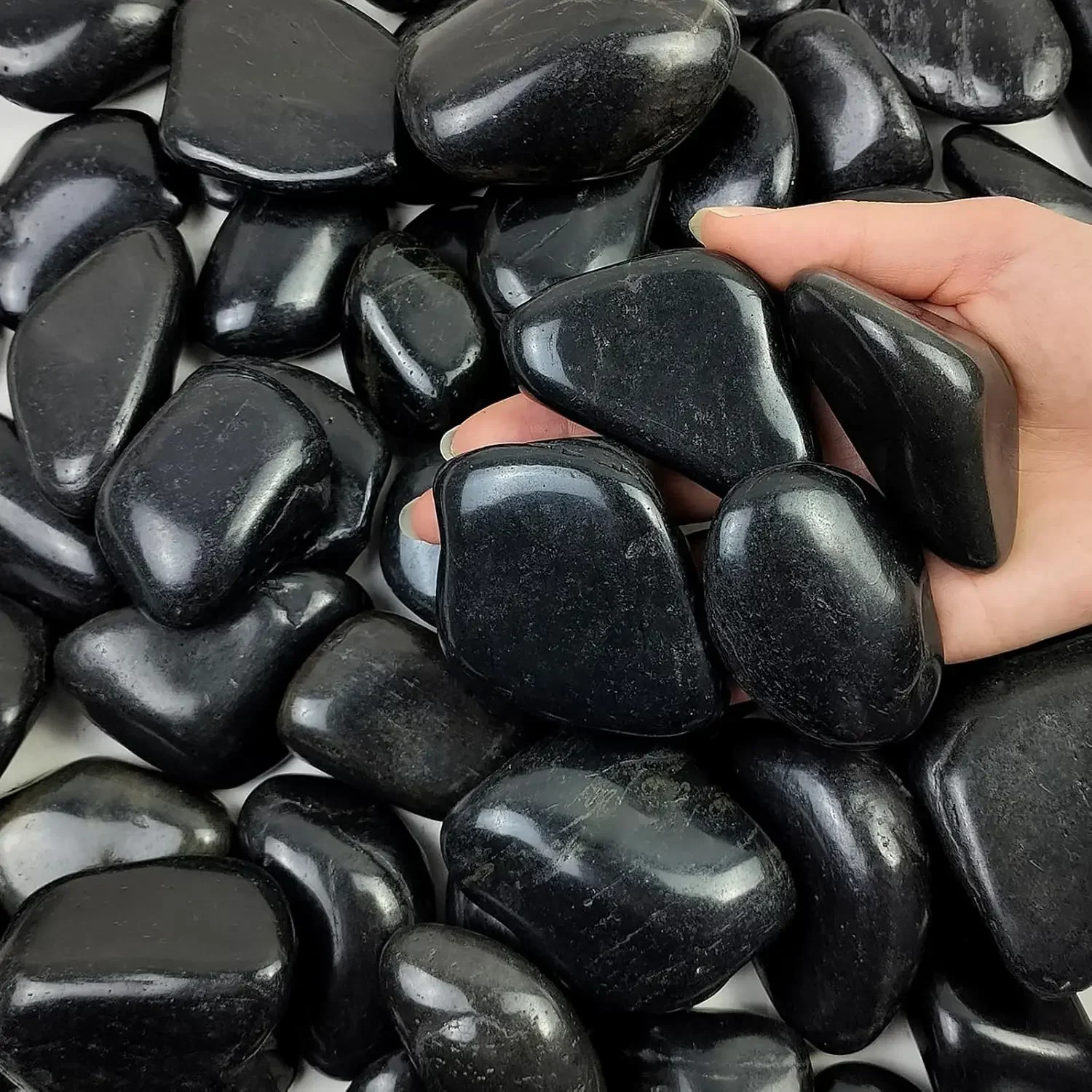 40 lbs zwarte rivierstenen voo - Aquarium Plants recensie en prijs