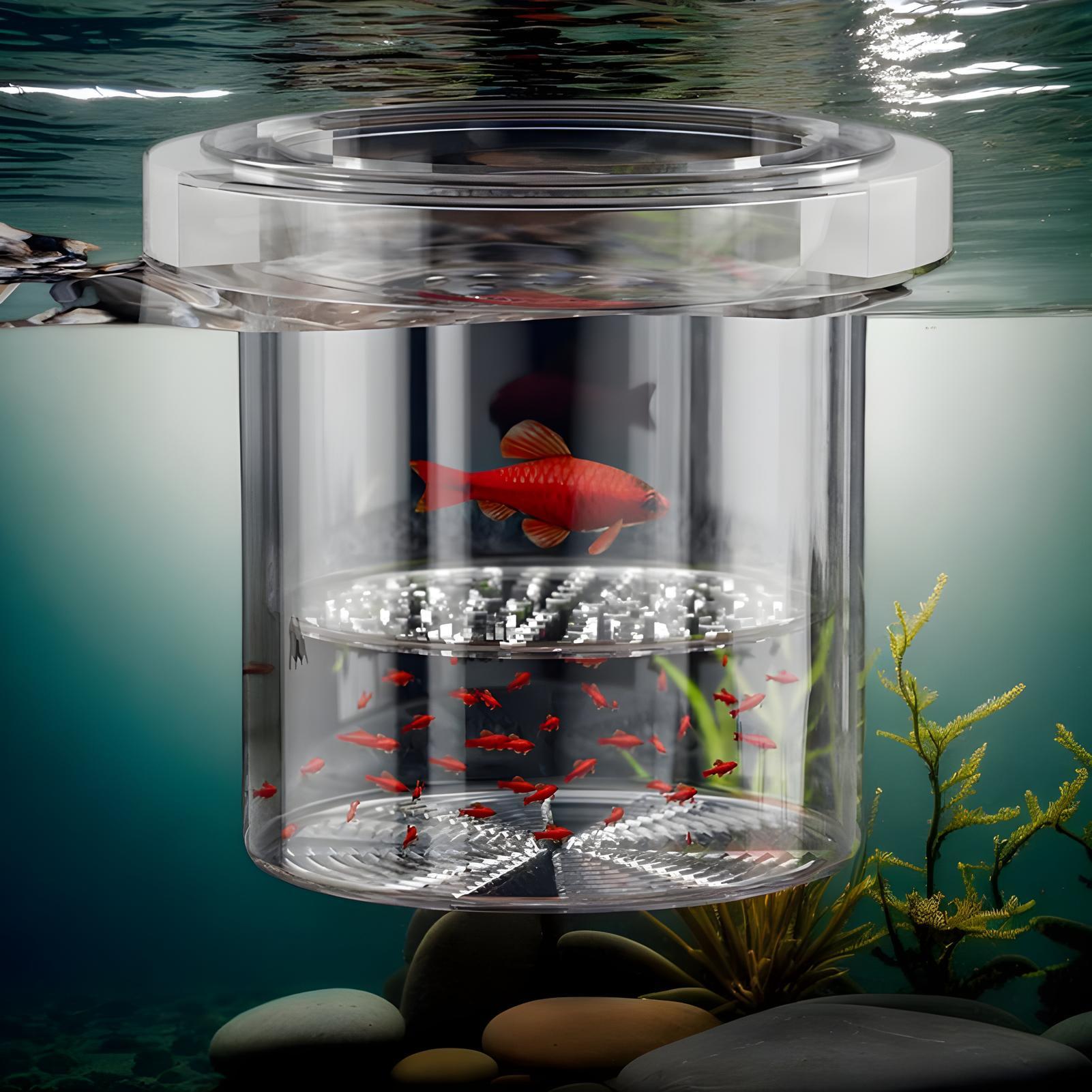 Drijvende viskweek isolatiebox - Betta Fish Tank recensie en prijs