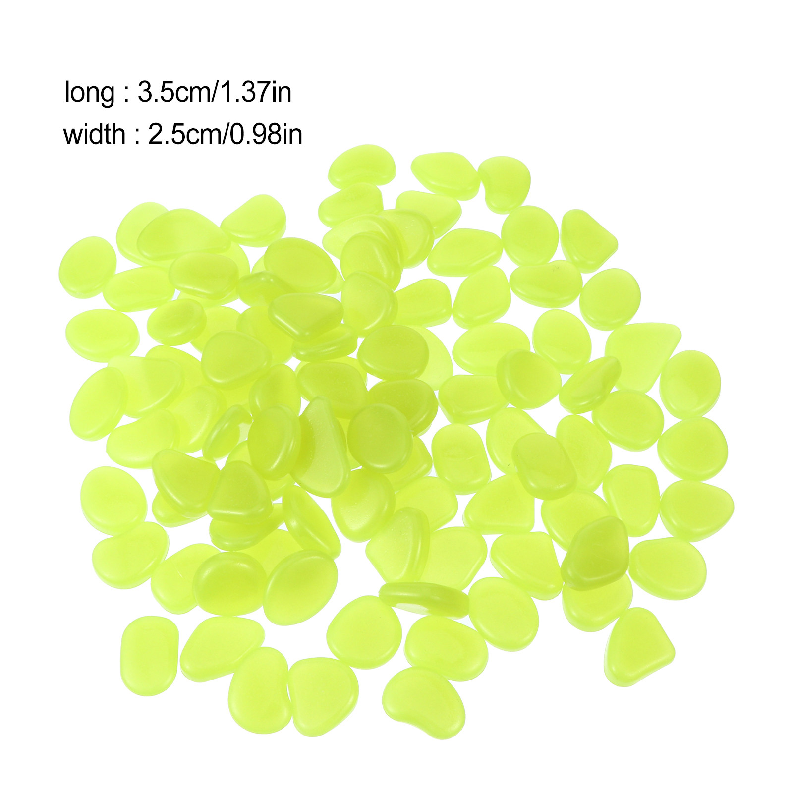 100 stuks lichtgevende stenen  - Fish Tank Gravel recensie en prijs