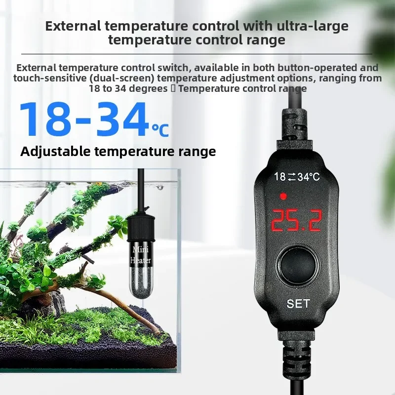 Universele Mini Aquarium Verwa - Fish Tank Heater recensie en prijs