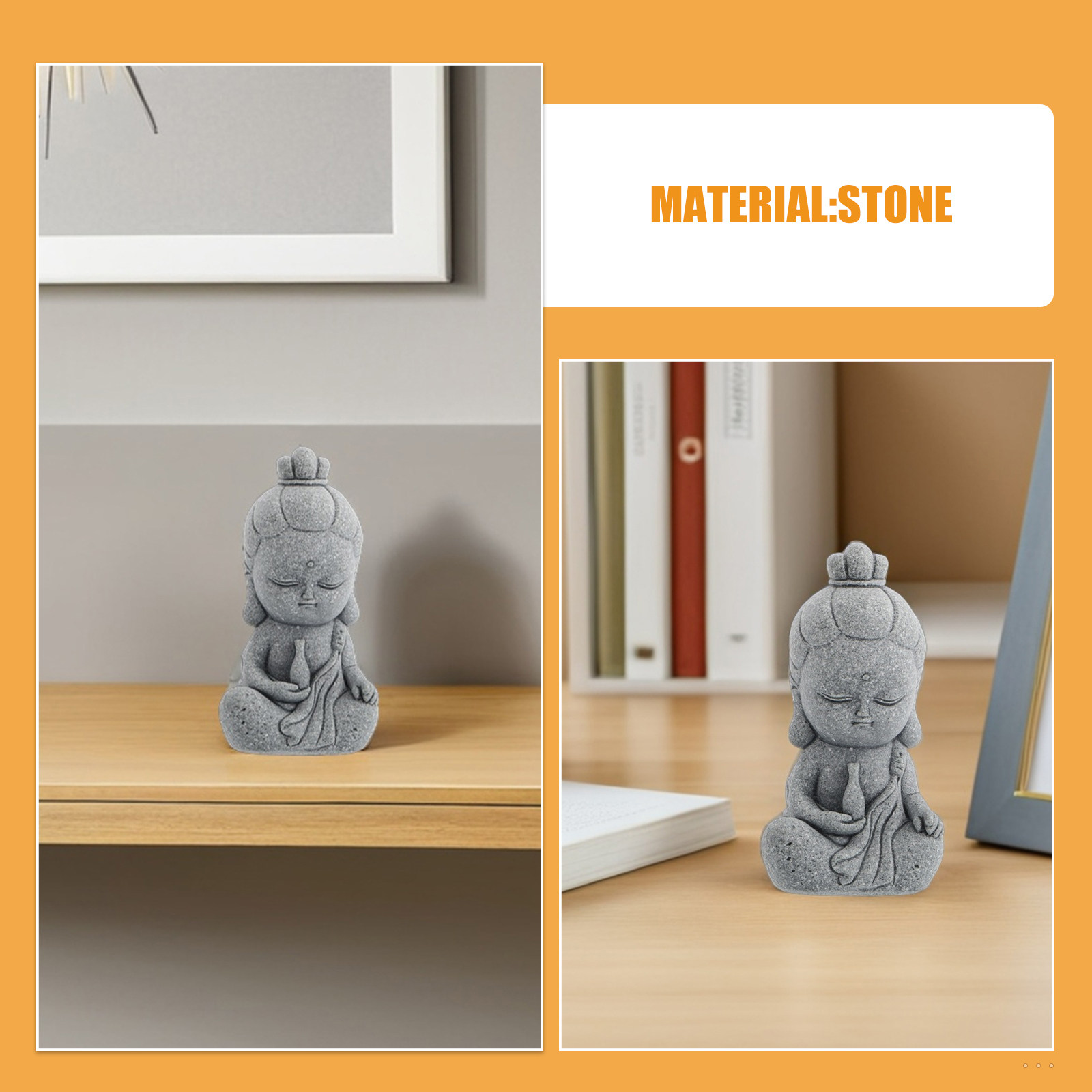 Mini Guan Yin Boeddha Zandstee - Aquarium Decor recensie en prijs