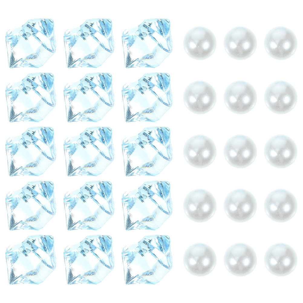 1 set blauwe, gebroken plastic - Aquarium Decor recensie en prijs