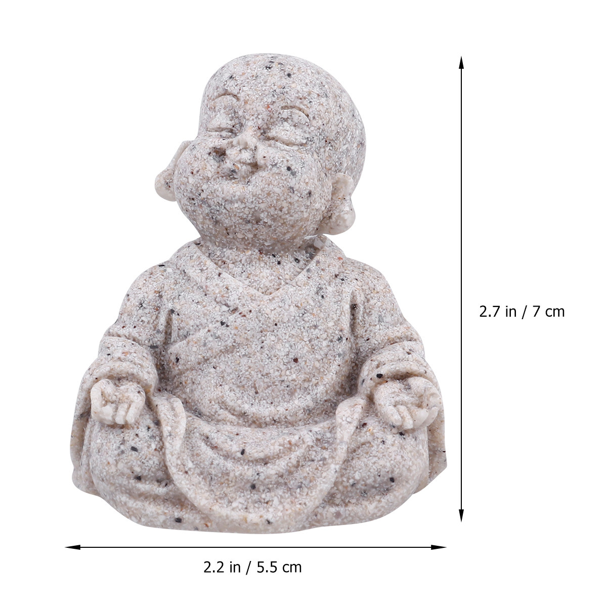 Maitreya Boeddhabeeld Zandstee - Aquarium Decor recensie en prijs
