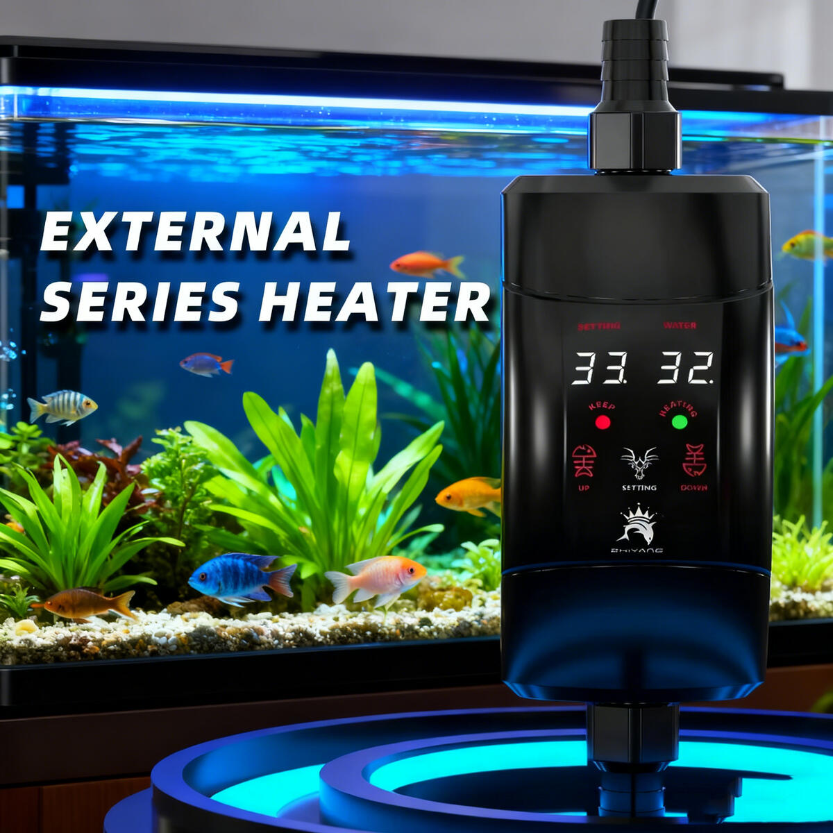 Externe verwarmingsstaaf 300W  - Fish Tank Heater recensie en prijs