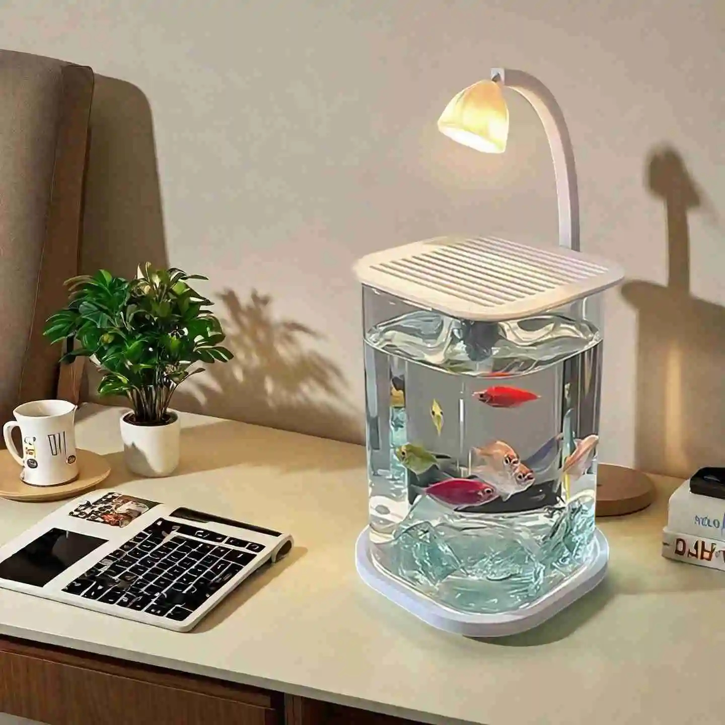 Mini Betta Fish Glass Tank Des - Betta Fish Tank recensie en prijs